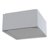 Surface-mounted light fixture QUADROLEDsquarefor public space