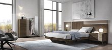 Double bed Cosmo by EOS. 001 � ICONcontemporarywith headboardwith integrated bedside table