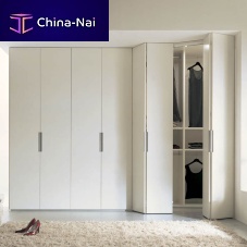 Corner wardrobe SLOWcontemporarylacquered woodsliding door