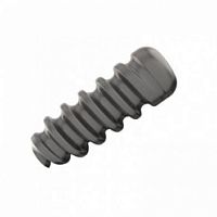 Cruciate ligament interference screw 580 seriesnon-absorbable