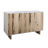 Contemporary sideboard QUERINIlacquered woodoakwith shelf
