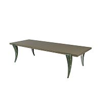 Traditional dining table Opuswoodenwooden baserectangular