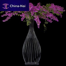 Original design pedestal BOTTLE PALM ARTmetalgardenwith integrated light