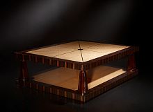 Art Deco coffee table woodensquarehome