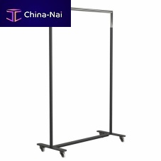 Contemporary clothes rack U6005metalon casterscommercial