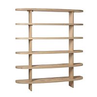 Wall-mounted bookcase PUREcontemporaryoak
