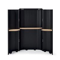 Contemporary secretary desk LAYOUT / 80NoakMDFlacquered aluminum