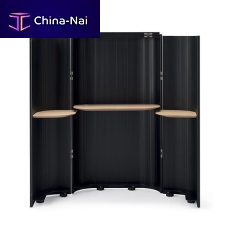 Contemporary secretary desk LAYOUT / 80NoakMDFlacquered aluminum
