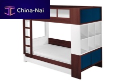 Bunk bed DUET contemporarychild's unisexsolid wood
