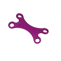 Foot compression plate lockingmetallic