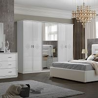 Contemporary wardrobe Gemmalacquered woodwith swing doorscommercial