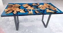 Contemporary dining table STOCCOLMAwoodenresinmetal base