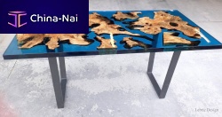 Contemporary dining table STOCCOLMAwoodenresinmetal base