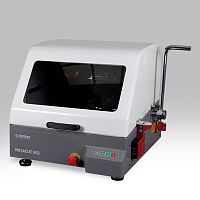 Wet abrasive cutting machine METACUT 302vertical bladefor stainless steelsample