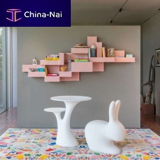 Modular bookcase PRIMITIVEwall-mountedfree-standingcontemporary