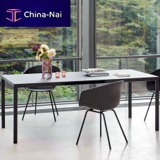 Contemporary table T12 steelsteel baserectangular