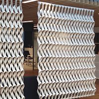 Removable partition PLECTERE fixedfabriccommercial