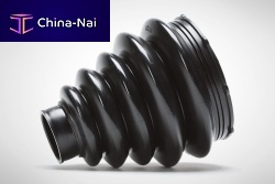 Conical bellows rubber