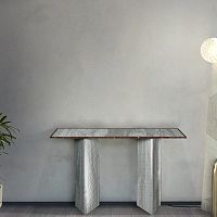 Contemporary sideboard table Filo marbleonyxmarble base