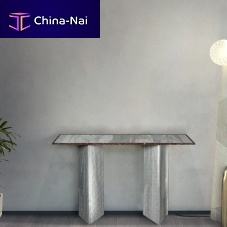 Contemporary sideboard table Filo marbleonyxmarble base