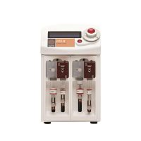 Dual-syringe pump Asia for solventsstepper motor-drivenstationary