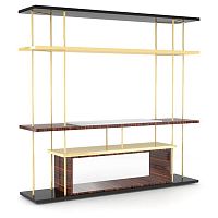 Wall-mounted shelf Tvolacontemporarywood veneeriron