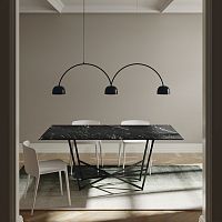 Contemporary table Mantislacquered MDFmelamineceramic