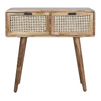 Scandinavian design sideboard table SURBEANIEwoodenwooden baserectangular