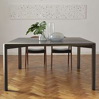 Contemporary table GREGORIO BASALTINAoakwalnutmarble