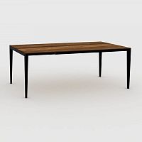 Contemporary table GEMINIoakwalnutMDF