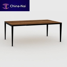 Contemporary table GEMINIoakwalnutMDF