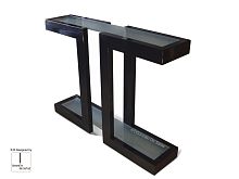 Contemporary sideboard table LISAmetalironlacquered metal