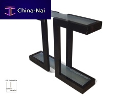 Contemporary sideboard table LISAmetalironlacquered metal