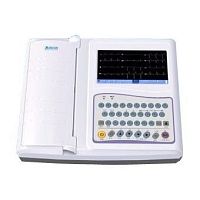 Resting electrocardiograph 4-channeldigitalwith printer