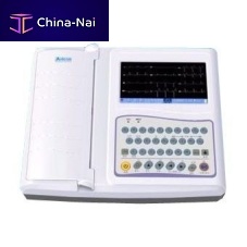 Resting electrocardiograph 4-channeldigitalwith printer