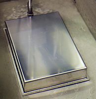 Plate ultrasonic transducer KST piezoelectricimmersiblerugged
