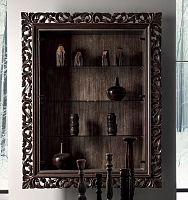 Classic display case GASTONwall-mountedoakpoplar