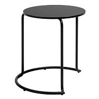 Contemporary side table 606plywoodbirchsteel base