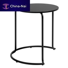 Contemporary side table 606plywoodbirchsteel base
