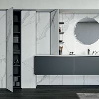 Contemporary bathroom Moode Collection - Bwoodenmetalaluminum