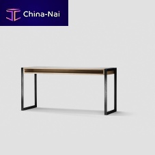 Free-standing desk T-FRAMEcontemporaryplywoodlinoleum