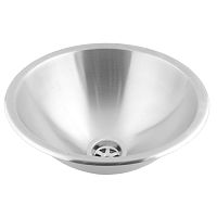 Integrated hand basin SN0027CSroundstainless steel