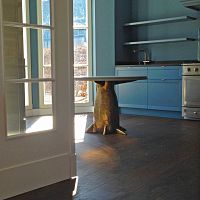 Original design dining table BAOBABbronzeroundhome