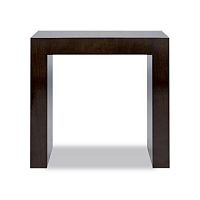Contemporary side table PARISoakmaplesquare