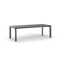Contemporary table STROMBOLIaluminumaluminum baserectangular