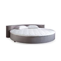 Round bed BRITNEYdoublecontemporaryupholstered