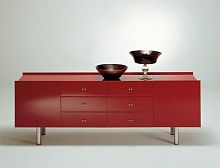 Contemporary sideboard TOBIOwoodenlacquered wood