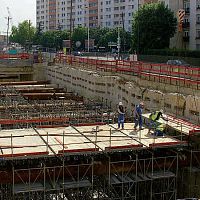 Modular formwork PANOgalvanised steelwoodenfor floor