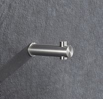 Contemporary coat hook H20-80brushed stainless steelpolished stainless steelindividual