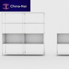 Modular shelf contemporaryoakwalnut